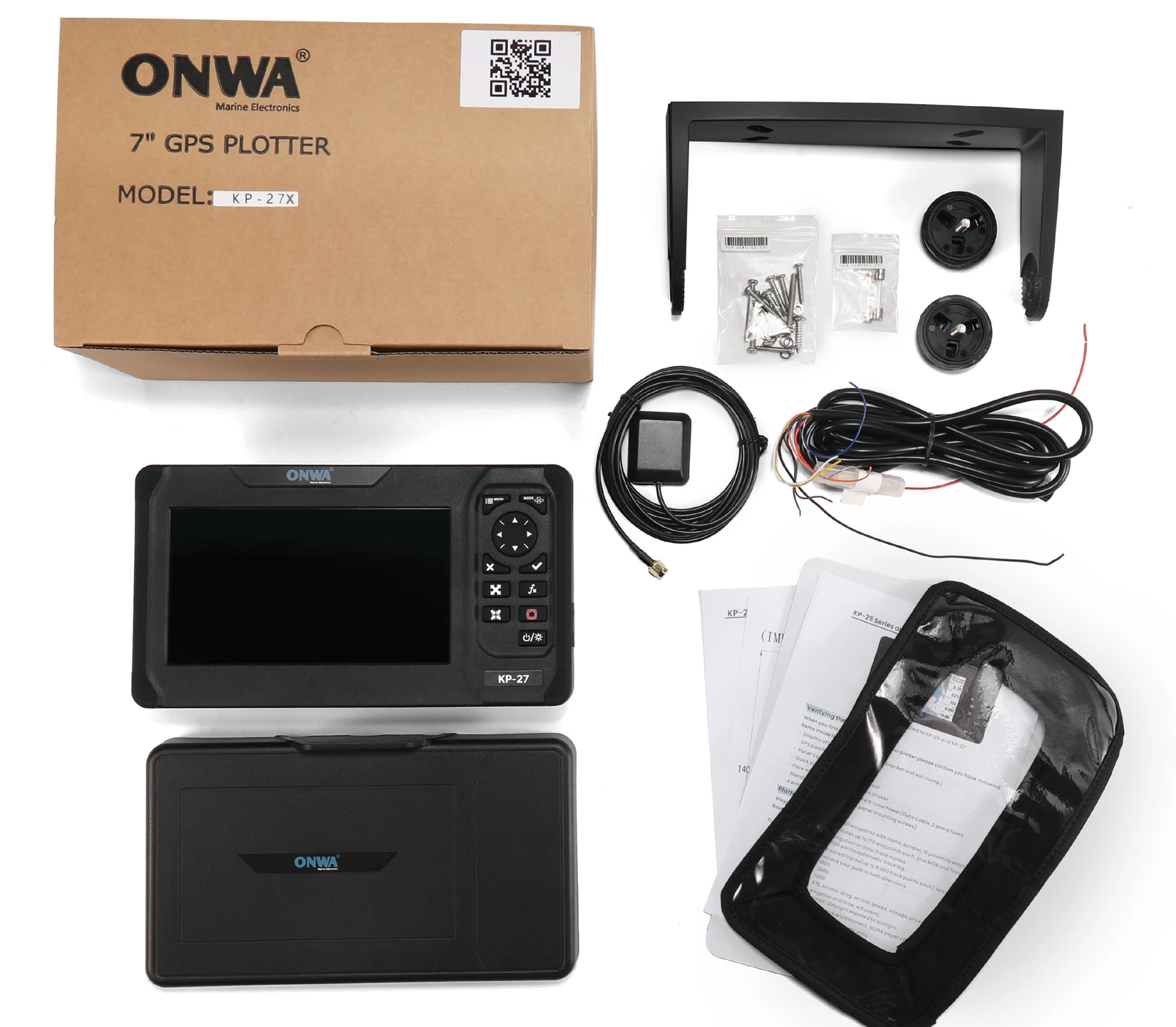 Fish Finder Transducer - 7 inci Onwa KP-27X. AIS &