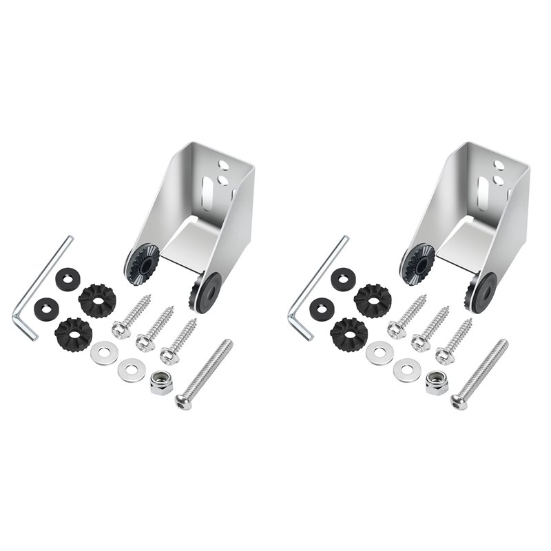 Fish Finder Mount - 2 Buah Braket Pemasangan Transduser Logam