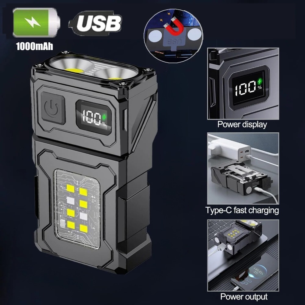 Fishing Light - 180 ° Senter LED Putar USB