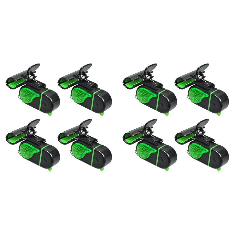 Bite Alarm - A06F-8PCS Alarm Gigitan Ikan Dengan Lampu