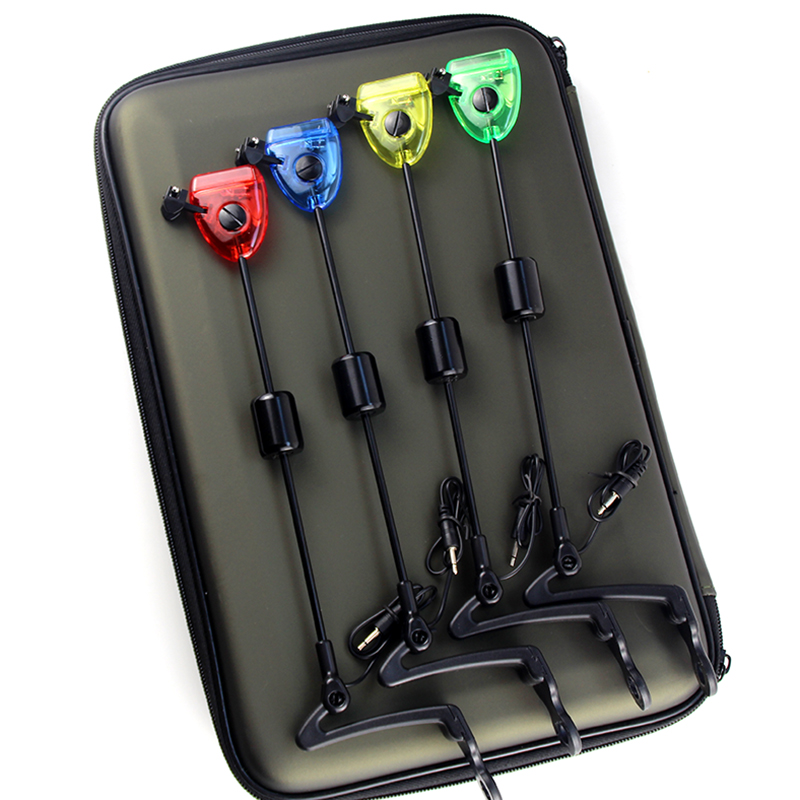 Bite Alarm - Fishing Swingers Set menyala LED indikator