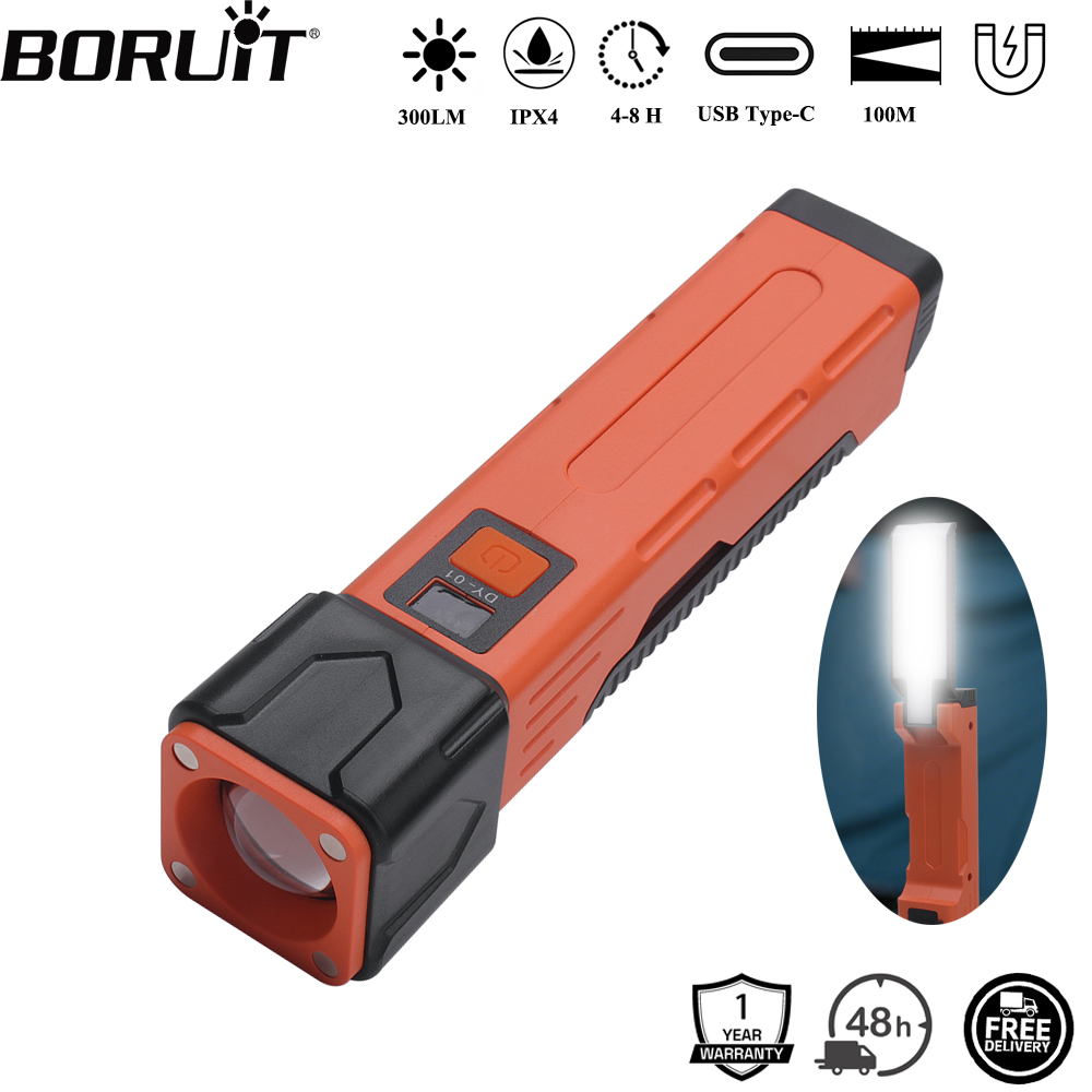 Fishing Light - BORUiT 300LM Lampu Kerja LED Senter