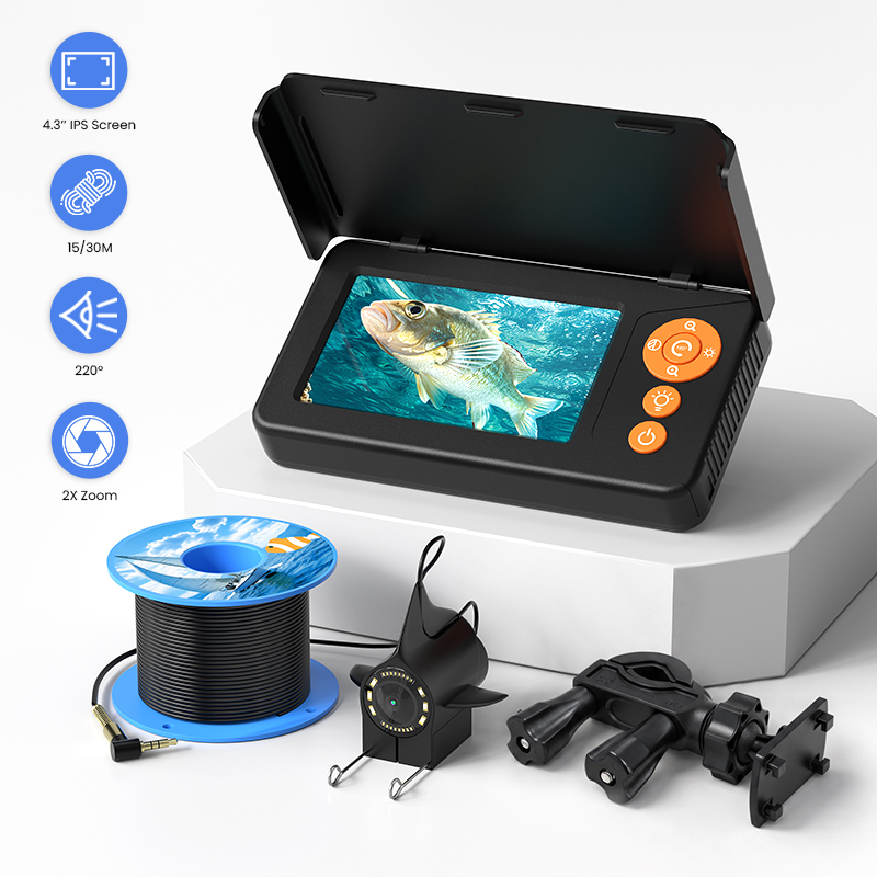 Fish Finder Portable - Kamera Pancing Bawah Air dengan Layar