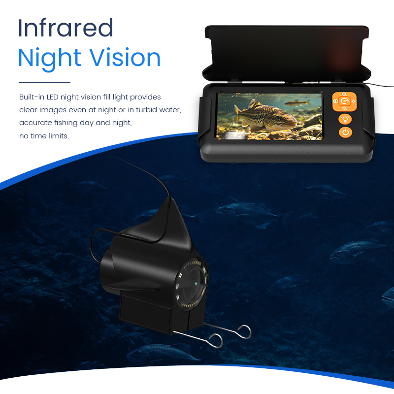 Kamera Pemancing Layar 4.3’’ K - Fishing Depth Finder ulasan dan harga