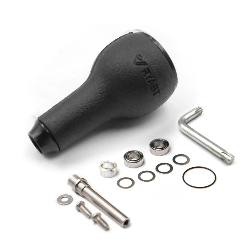Kenop Hitam TPE 27mm, Kompatib - Shimano Reel Stradic ulasan dan harga