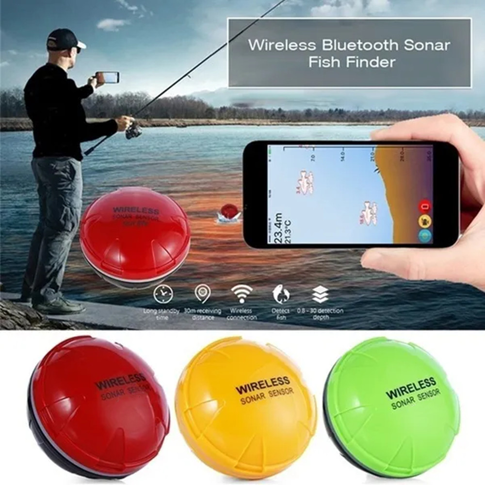 PUPOPAN 100M Ponsel Pintar Bar - Fish Finder Gps ulasan dan harga
