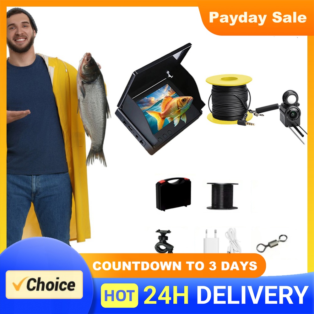 Kamera Pemancing Bawah Air den - Fish Finder Portable ulasan dan harga