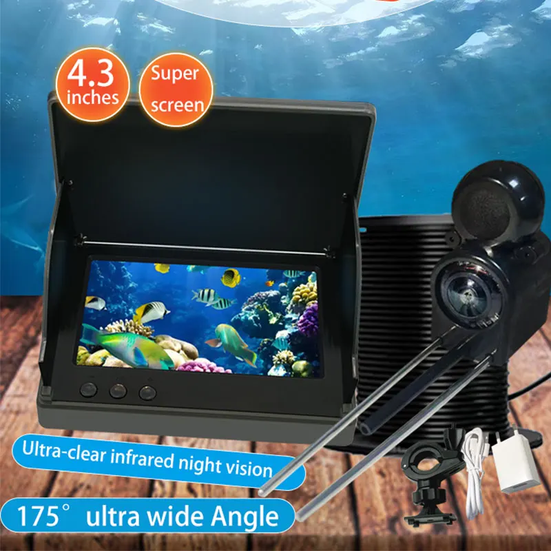 YS43A Detektor Ikan 4.3 Inci K - Fish Finder Battery ulasan dan harga